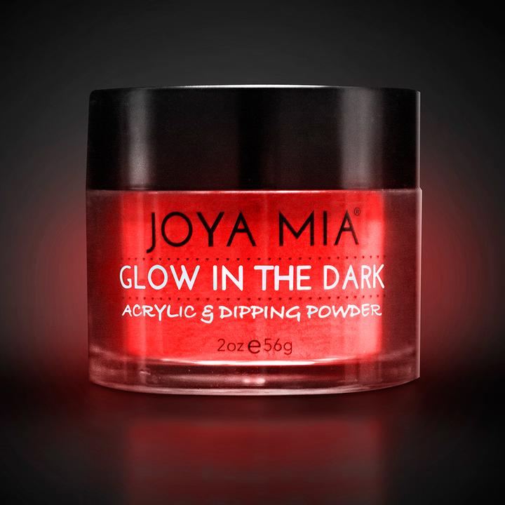 Joya Mia glow in the dark powder and gel + polish  - 4IN1-GW11